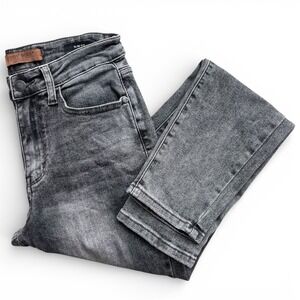 Judy Blue Women 3/26 Gray Faded Wash Denim Slim Fit Skinny Jeans JB88744 Classic